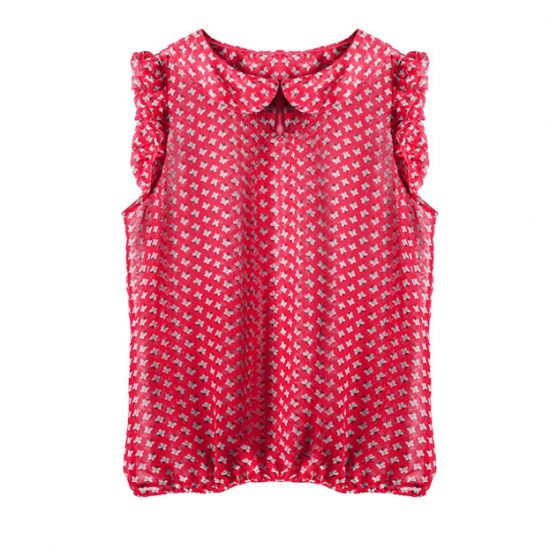 Blouse shorten sleeves